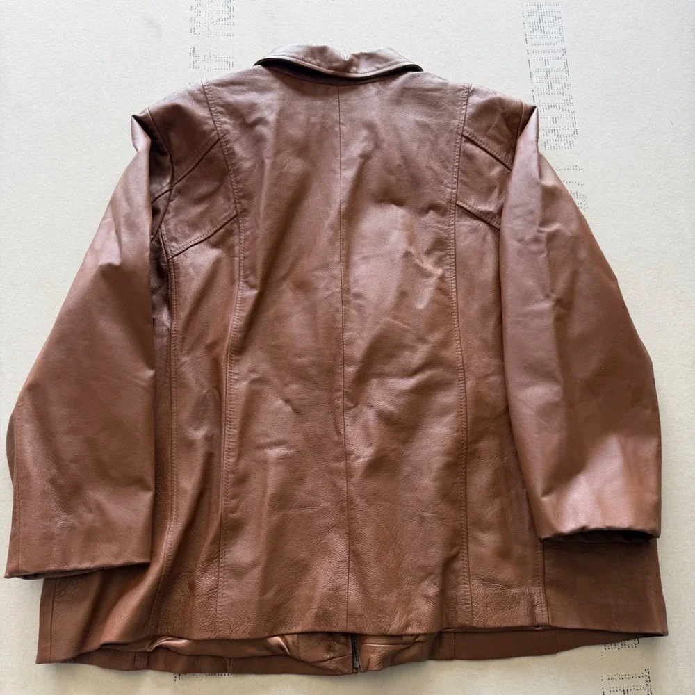 Maggie Barnes‎ Leather Jacket